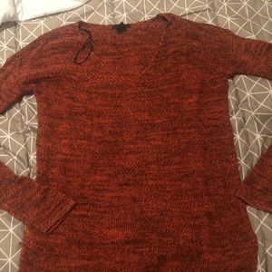 HM burnt orange sweater